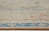 Handmade oriental unique 1980s 291 cm x 384 cm beige wool carpet