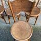 6 chaises bistrot café viennoise austria 1920s style Thonet bois courbé