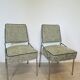 Chaise de salle à manger chromée Bauhaus de Hongrie, années 1960