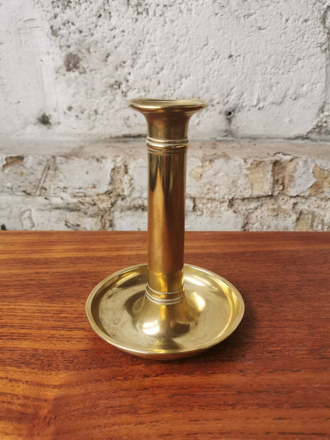 Brass candle holder