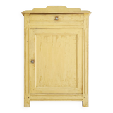 Antique Parisian sideboard in patinated ochre