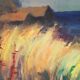 Arne Aspelin, Swedish Modern Painting, 1960s, Oil on Board.