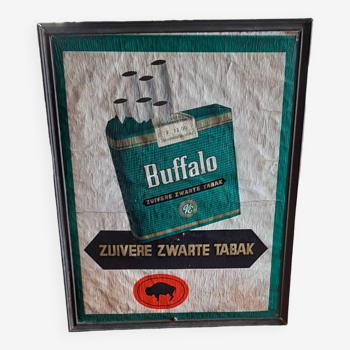 Pub Cartonée Cigarette Buffalo