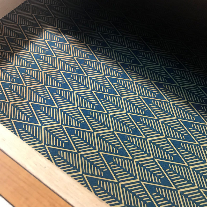 Desk in formica and metal 1970