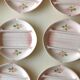 Asparagus service in salins pink dabbling 70/80