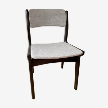 1950s dark oak chair