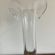 Vase tulipe en verre