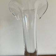 Vase tulipe en verre