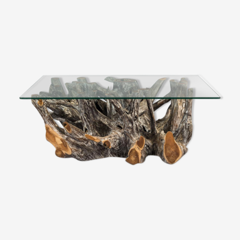 Table basse bois naturel