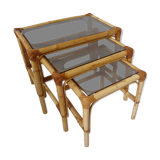 Bamboo nesting tables