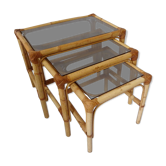 Bamboo nesting tables