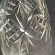Carafe in cut crystal & silver frame