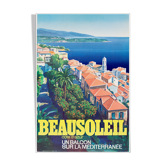 Poster, Beau soleil Côte d’Azur
