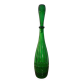 Green Empoli carafe from the 1960s - Rare model