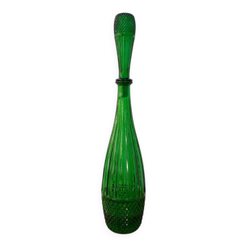 Carafe verte Empoli des années 60 - Modèle Rare