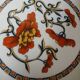 5 small antique Sarreguemines plates
