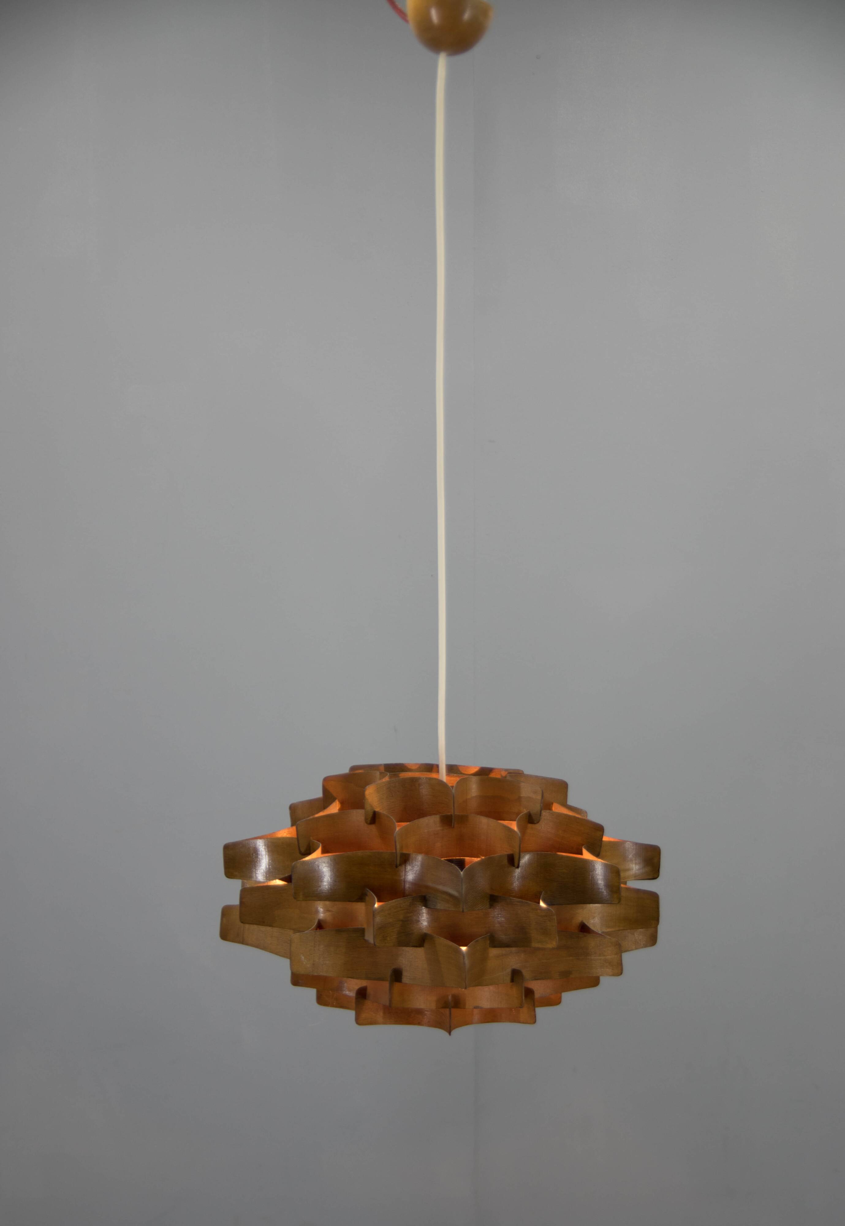 Design Veneer Pendant, 1960s