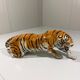 Grand tigre en céramique italienne des années 1970