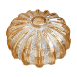 Ceiling lamp or sun wall lamp in iridescent glass