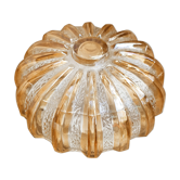 Plafonnier soleil en verre irisé