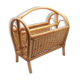 Magazine rack wicker and rattan