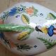 Ceramic mustard pot from Quimper Henriot