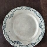 Plat rond Terre de Fer Salin Modele Yvonne