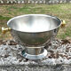 Large Aluminium Champagne Ice Bucket with Gold Tone Handles