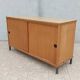 Enfilade vintage buffet d'école en chêne