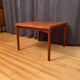 Coffee table by Henning Kjærnulf, Vejle Stole & Møbelfabrik, Denmark, 1960s.