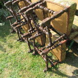 6 louis xiii style chairs