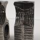 Brutalist candle holders by Olav Joa for Polaris — Steel Art series.