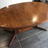 Vintage extendable table Baumann 1970s