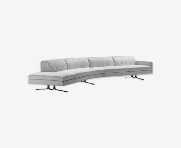 Jean Marie Massaud For Poltrona Frau Leather Sofa Selency Poltrona Frau Leather Sofa Selency, Poltrona Frau Leather Sofa