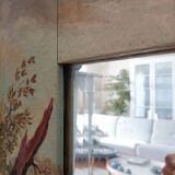 Very large Victorian style painted mirror