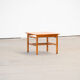 Table basse scandinave en teck 1960