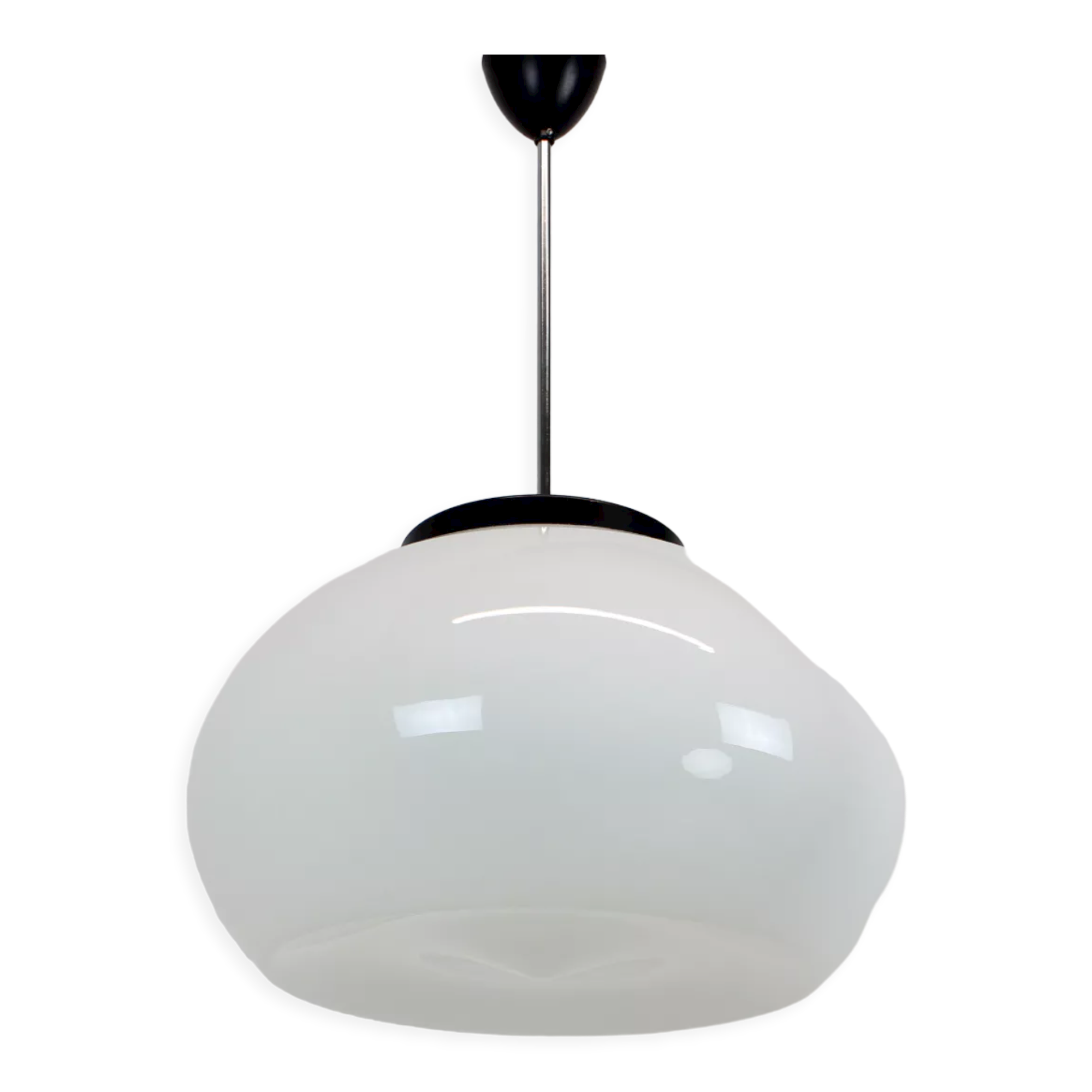 Mid-century glass pendant, 1960's