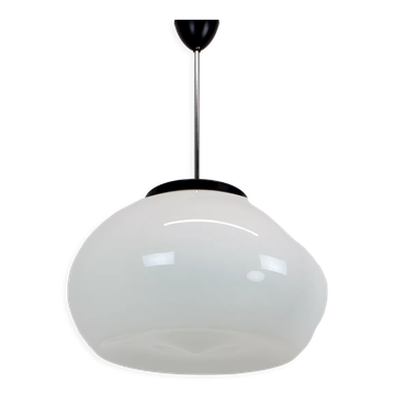 Suspension en verre du milieu du siècle, années 1960