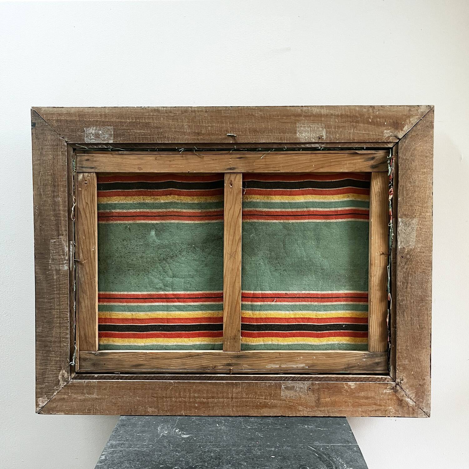 Mid-20th century painting "Tree at Sunset"