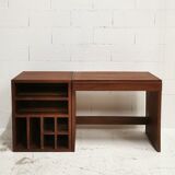 Savoie model desk and cabinet, Maison Regain