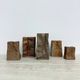 Set of 6 Rosenthal paper bag vases by Tapio Wirkkala, 1970s