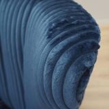 Navy blue armchair, Scandinavian design, production: Denmark