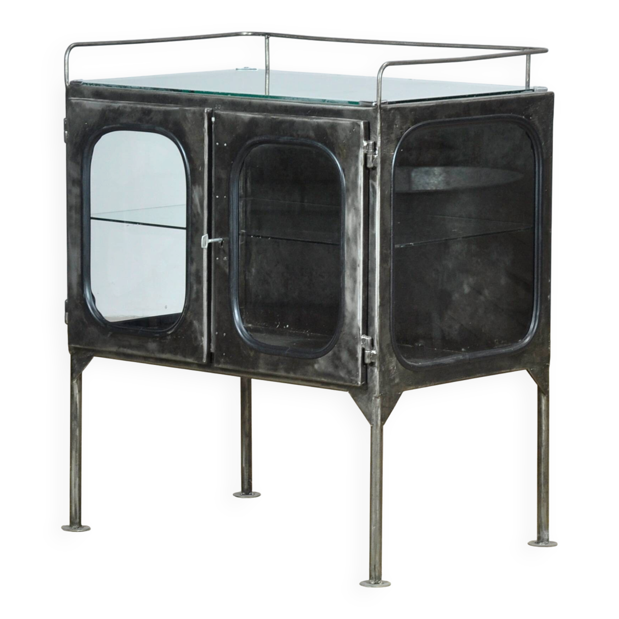Cabinet d'hôpital vintage, années 1970