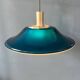 Suspension Space Age UFO blue flying saucer