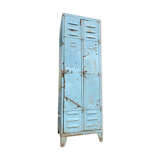 Vintage metal industrial wardrobe