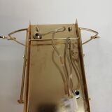 Pair of Murano glass flower wall light