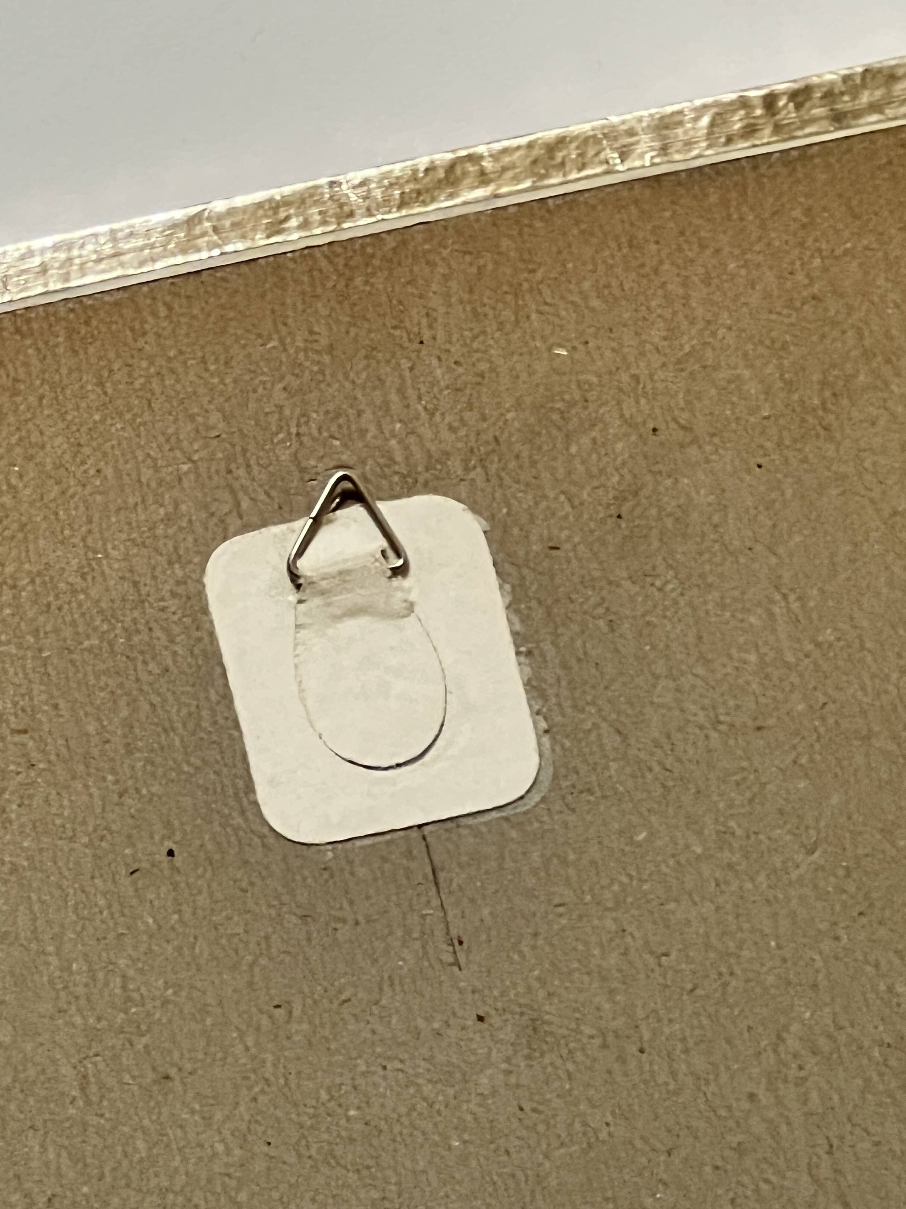 Vintage pastel cubist still life painting under glass and signed from 1967.