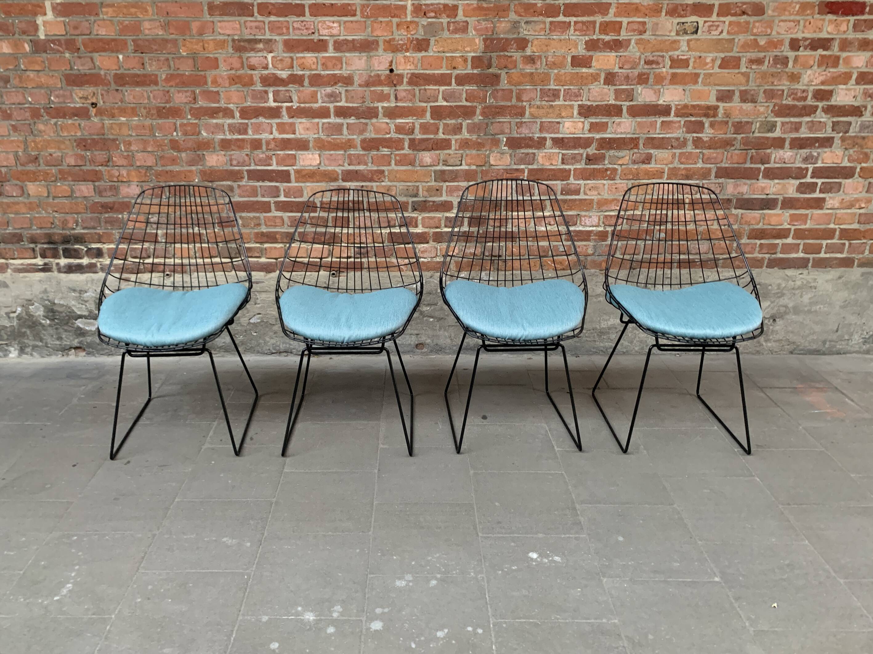 Four SM05 Chairs by Cees Braakman for Pastoe, 1960