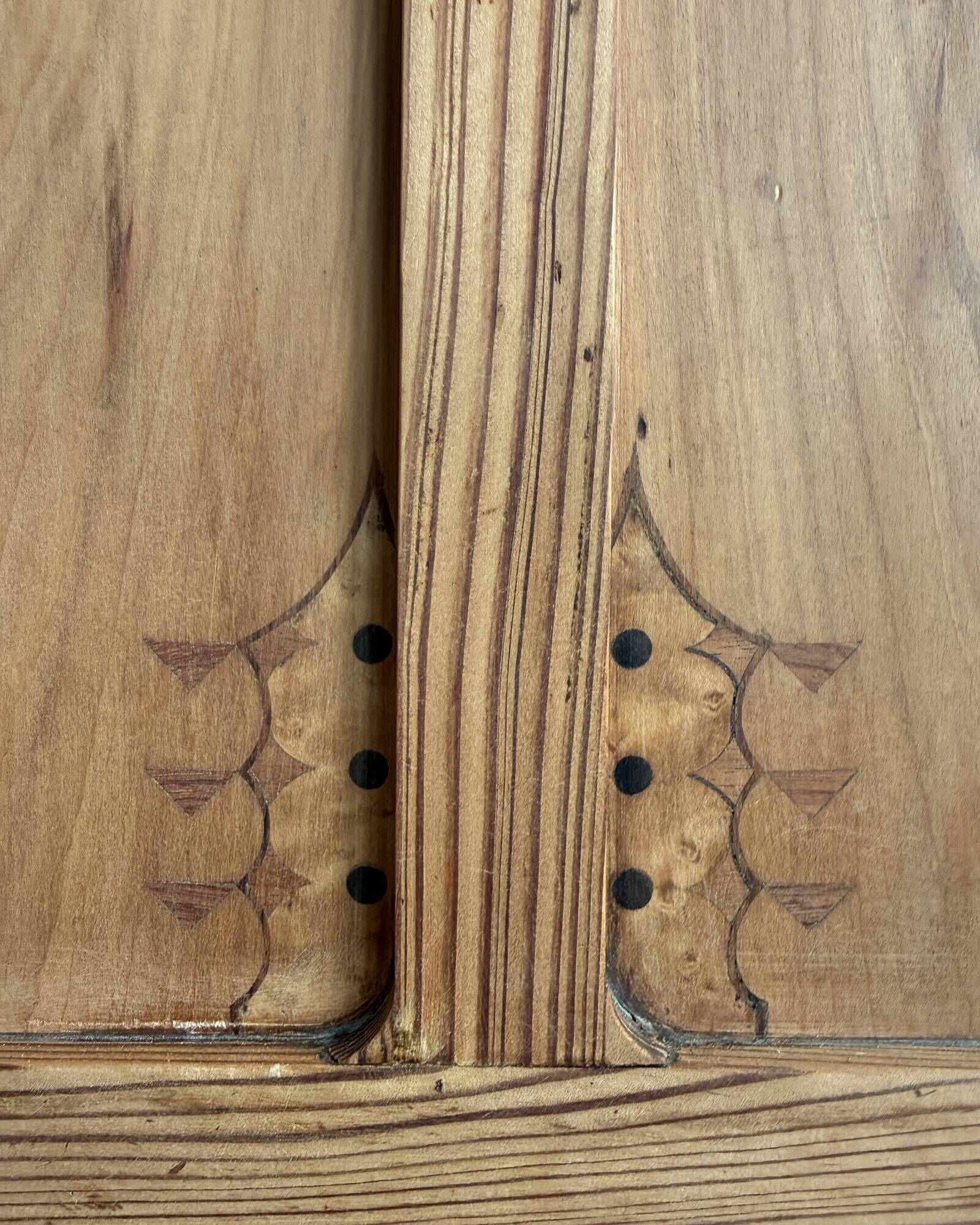 Czech Art Nouveau wardrobe