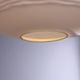 Opaline glass & teak pendant lamp by Louis Kalff for philips, 1960s